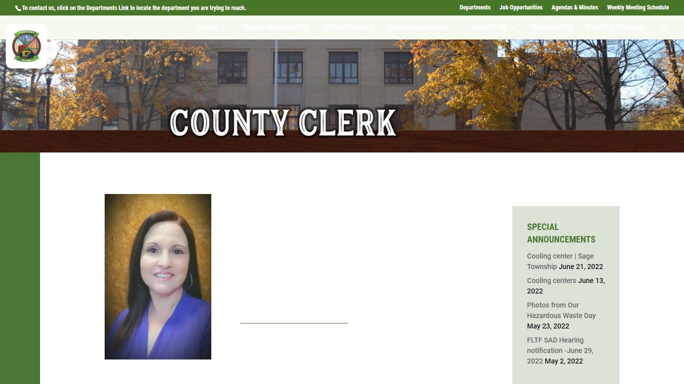 County Clerk | Gladwin County
